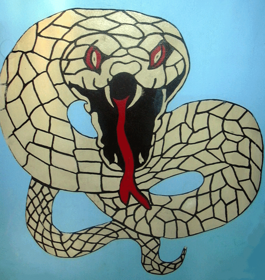 whitesnake - altes ujz - wallpainting whitesnake - altes ujz - wallpainting
